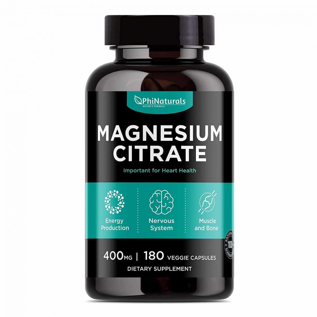 Magnesium Citrate Supplement PhiNaturals for weight loss